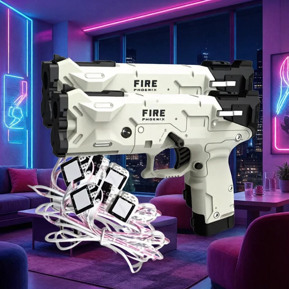 Gun Shooting Arcade - 2p GUN4IR 무선 전자기 라이트 건,