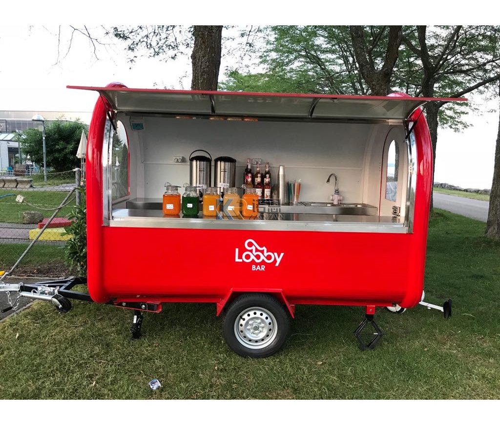 Hot Dog Vending Cart - 야외 이동식 핫도그 패스트 푸드 트럭