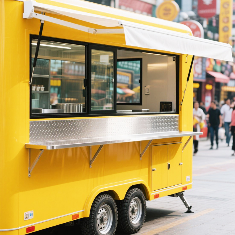 Hot Dog Vending Cart - 푸드 카트 상업용 판매대 맞춤형 아이스크림