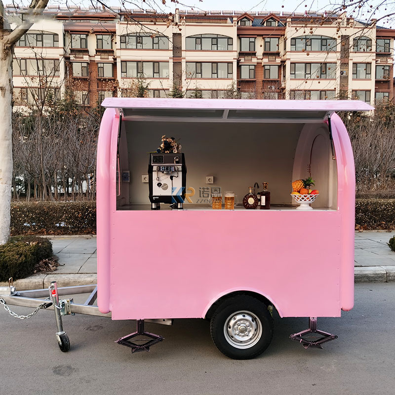 야외 이동식 핫도그 패스트 푸드 트럭 푸드 트레일러,  - Hot Dog Vending Cart 리뷰 및 가격